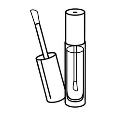 vector illustration of test tubes