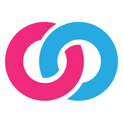 abstract vector logo design