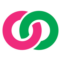 abstract vector logo design