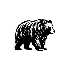 Bear Silhouette Vector