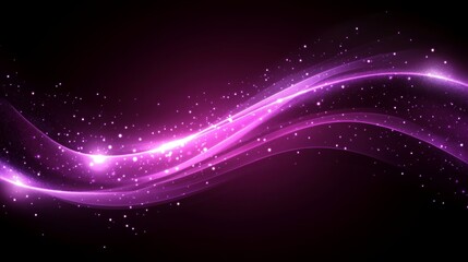 Obraz premium Background featuring an abstract gradient of pink and orange hues with a texture resembling flowing fabric and subtle sparkles of light