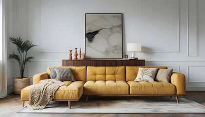 Stylish and modern interior space featuring contemporary furniture, natural lighting, and minimalist decor. Ideal for home design, real estate, lifestyle, and architecture concepts