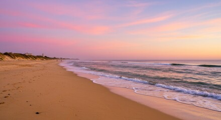Beach at Sunset - Photo