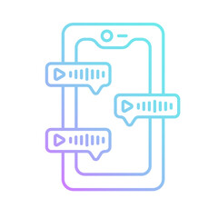 Voice Message Gradient