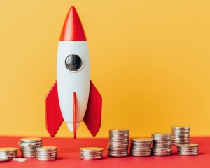 A fintech startup pitching a sustainabilityfocused investment platform to investors