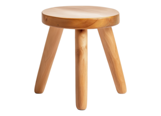 Modern wooden stool