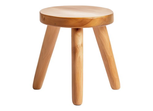 Modern wooden stool