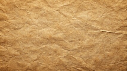 Obraz premium Natural brown Kraft paper with a textured rough surface and earthy tone ecru color , ecru, rustic