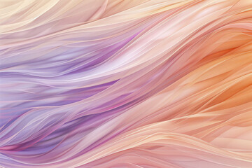 Elegant Pastel Curves with Gentle Flow and Light Texture