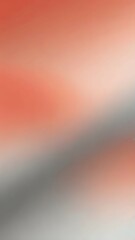 Gradient blur of warm coral and pale dust grey. Playful, subtle, and artistically elegant.