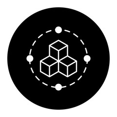 Obraz premium Ensemble and eCBome Modulators Icon. Synergistic Effect of Cannabinoid and eCBome
