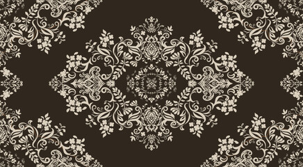 Motifs African boho paisley Floral Ikat pattern embroidery border. Ethnic ikat floral Ethnic Indian Pattern Ikat pattern Ethnic Pattern.Border indian floral Aztec embroidery border seamless patterns.