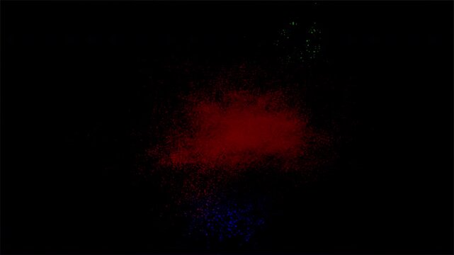 Deep black background with a red glowing patch in the center, slowly fading in and out. Ideal for horror, mystery, or dramatic intros.

