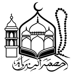 taj mahal vector illustration