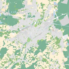 City map of Mulhouse, France