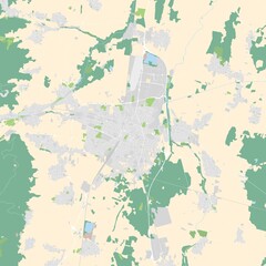 City map of Colmar, France