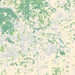 City map of Perugia, Italy