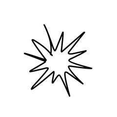 Set of vector elements Simple star and sparkle illustration