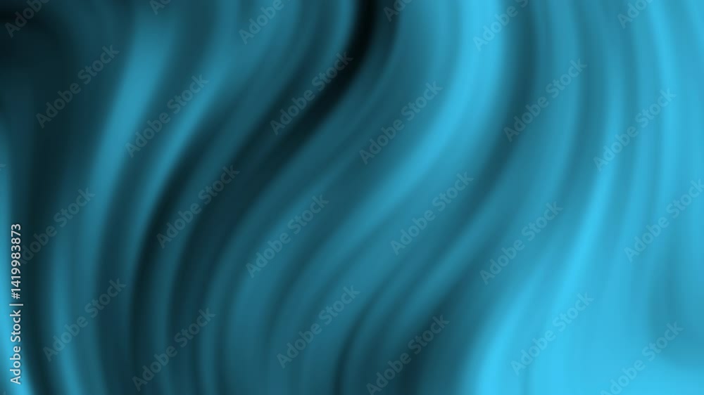 Poster 1. a smooth, abstract wave pattern in varying shades of blue, creating a visually soothing and dynam