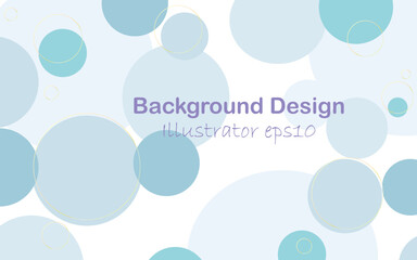Blue gradient circular graphic background