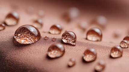 Water Drop on Fabric