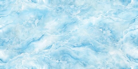 Serene Blue Marble Texture A Seamless Pattern of Swirling Veins and Pastel Hues for Design Projects