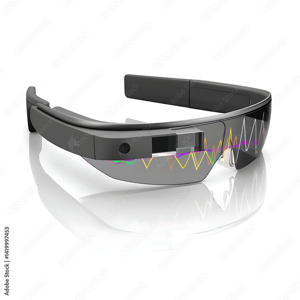 Poster augmented reality smartglasses innovation showcase cutting edge display integration for enhanced vis