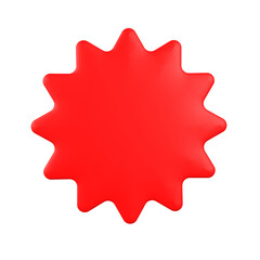 Obraz premium Price Tag Icon PSD 3D Realistic Shopping Label & Discount Voucher Symbol