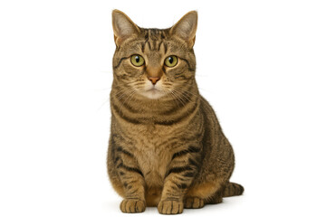 Fototapeta premium Captivating Cat Silhouette Against a Minimalist Background