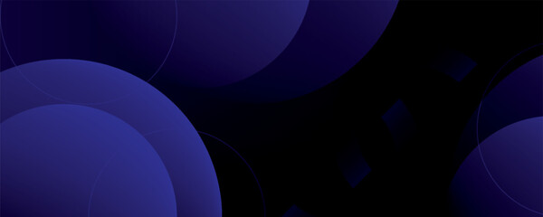 Abstract blue geometric background. Dynamic shapes composition. Eps10