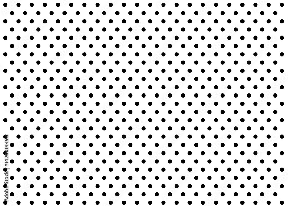 Poster Abstract Dots Background Vector Art Seamless Pattern with Geometric Design