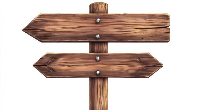 Wooden signpost with four arrows - help, support, advice, guidance - great for topics like frequently asked questions, customer support etc.