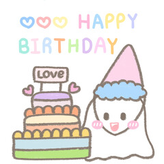 A Happy Birthday from the Little Ghost to Someone Adorable