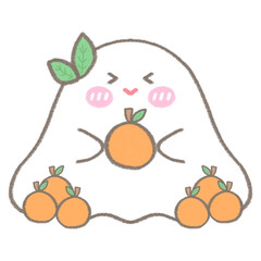 The Little Ghost with a Love for Oranges and All Things Orange