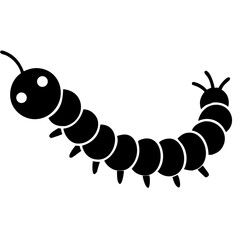 creative details Caterpillar icon vector illustration 
