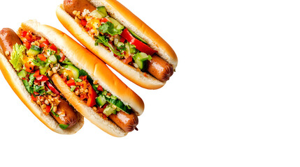Hotdog hot dog sandwich isolated sausage mustard ketchup food bread american. Hot dog sandwich...