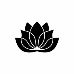 creative details Blooming flower icon Vector Illustration