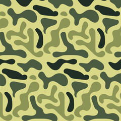 Beautiful Camouflage seamless pattern design