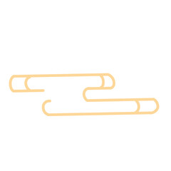 Simple Japanese style cloud icon vector set 