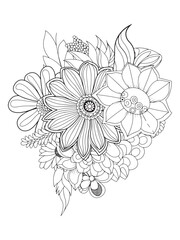 Floral Design Template Design
