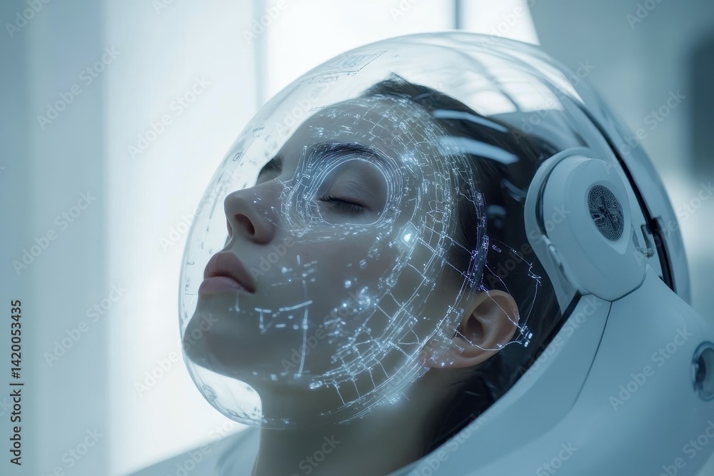 Poster a biotech lab creates a digital system that can change a persons biological age, but after multiple 