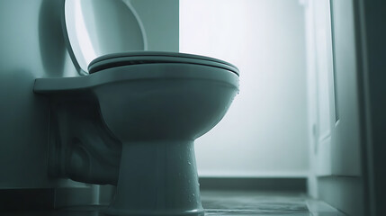 Plumber fixing toilet pipe. Featuring problem-solving and expertise