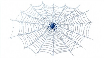 Obraz premium Professional Spider Web Vector Illustration Design for Graphic Design Projects