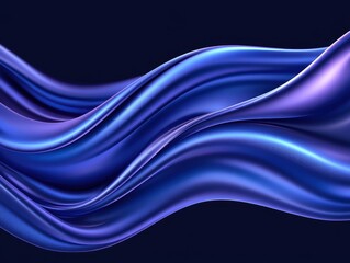 Abstract flowing fabric design