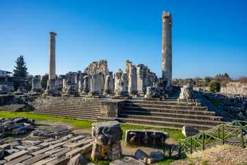 The ruins of Didyma are located a short distance to the northwest of modern Didim in Aydn Province,...