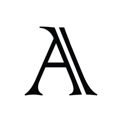 Letter A logo vector template Creative A Letter initial logo design