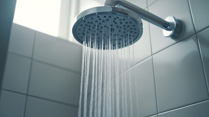 Plumber replacing old shower faucet in bathroom. Featuring attention to detail and skill