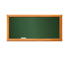 blackboard with chalk