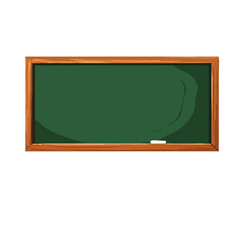 blackboard with green screen