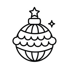 merry icon on white background